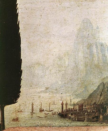 LEONARDO da Vinci The Annunciation France oil painting art